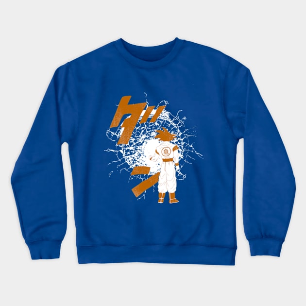 Impact Goku Crewneck Sweatshirt by OtakuDezain